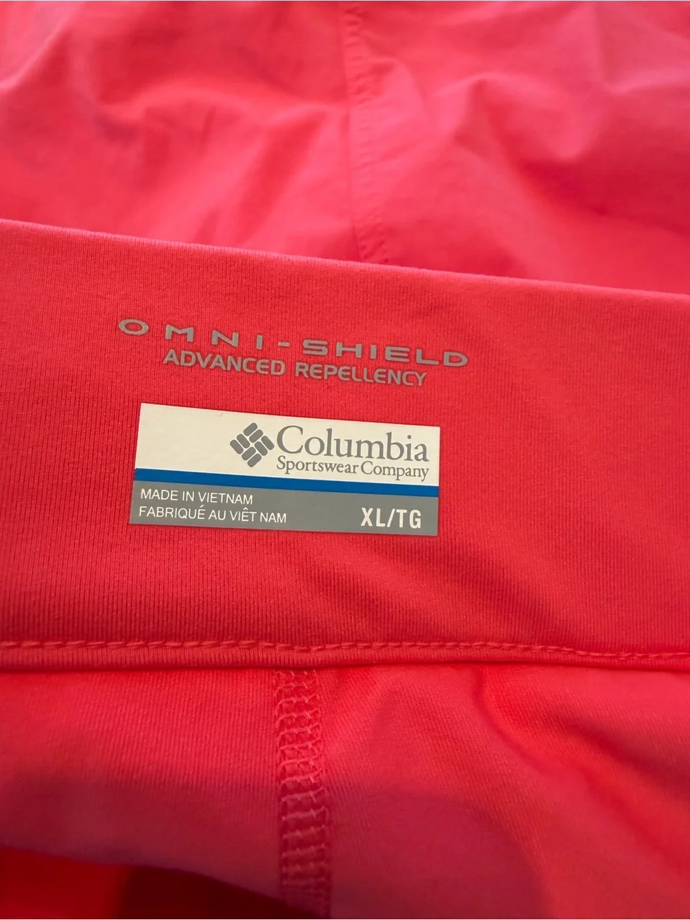 Columbia Omni-Shield All Seasons Ruched Skort Pink XL Stretch Active Golf Hike